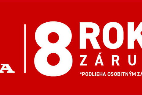 Záruka až 8 rokov!